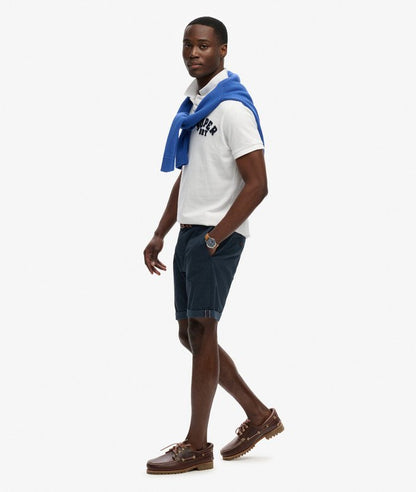 Superdry Premium Regular Chino Shorts - Eclipse Navy