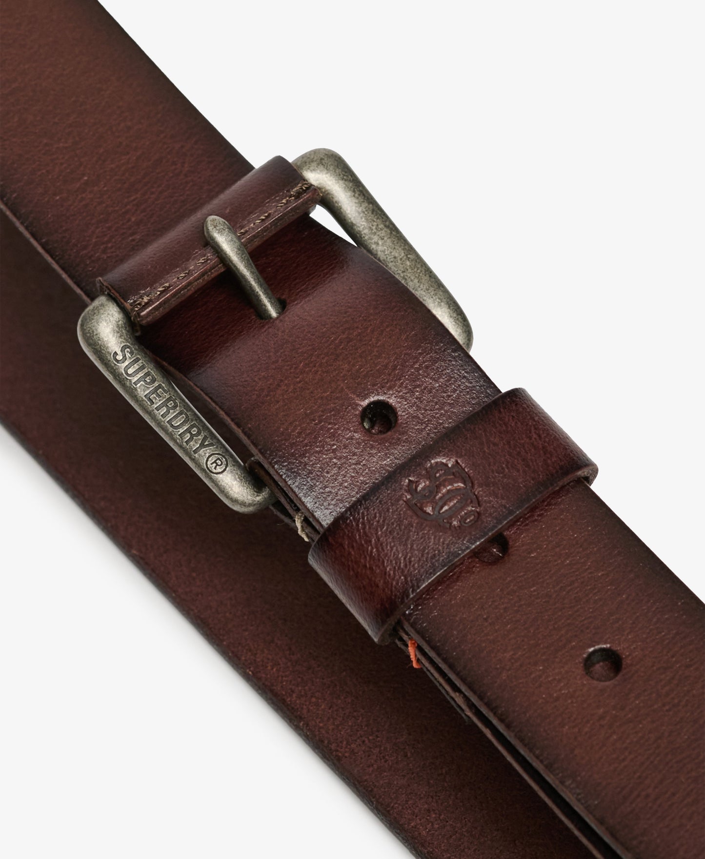 Superdry Men's Classic Leather Jean Belt - Brown
