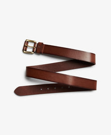 Superdry Men's Classic Leather Jean Belt - Tan