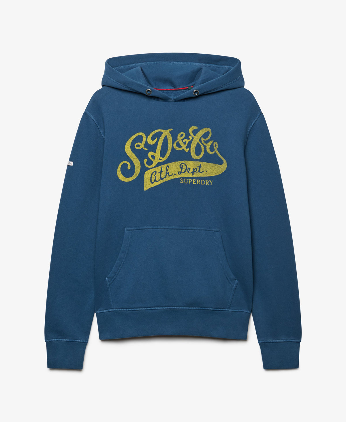 Superdry Vintage Script Hoodie - Skate Navy