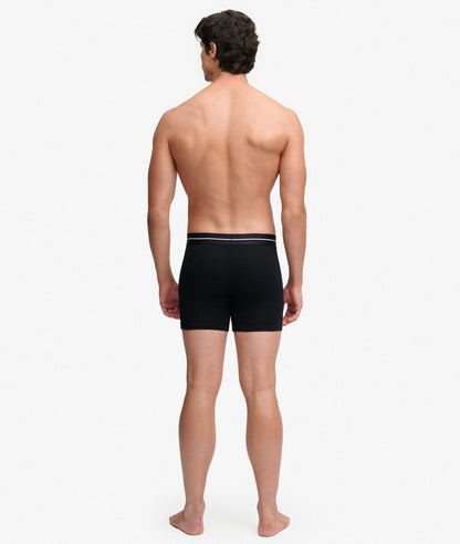 Superdry & Co Triple Pack Boxer Shorts - Black/Black/Black