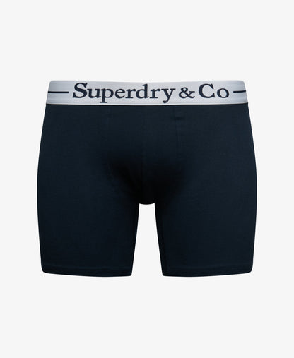 Superdry & Co Triple Pack Boxer Shorts - Navy/Navy/Navy