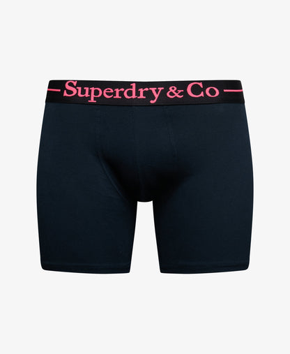 Superdry & Co Triple Pack Boxer Shorts - Navy/Navy/Navy