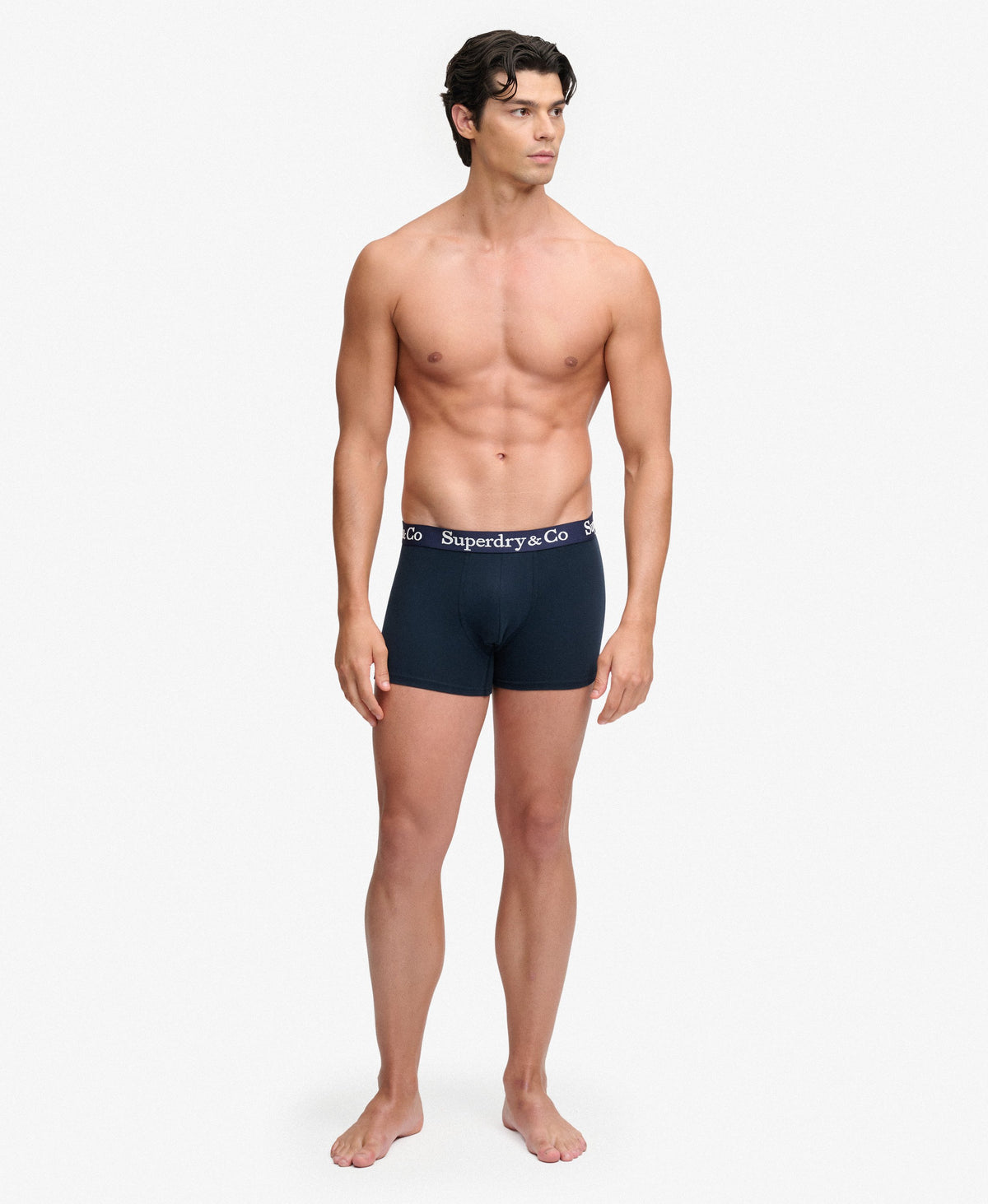 Superdry & Co Triple Pack Boxer Shorts - Navy/Navy/Navy