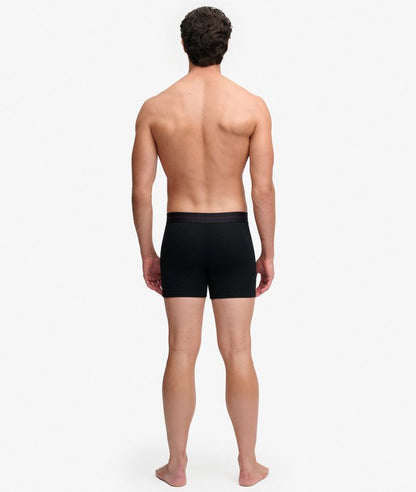 Superdry & Co Triple Pack Boxer Shorts - Black/Burgundy/Olive Green
