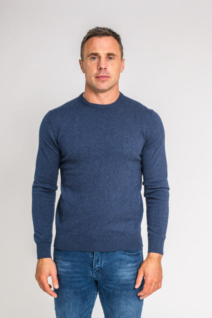 XV KINGS Warhawks Crew Neck Sweater - Deep Ocean