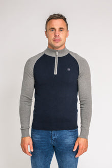 XV KINGS Winterveldt Half Zip Sweater - Classic Split
