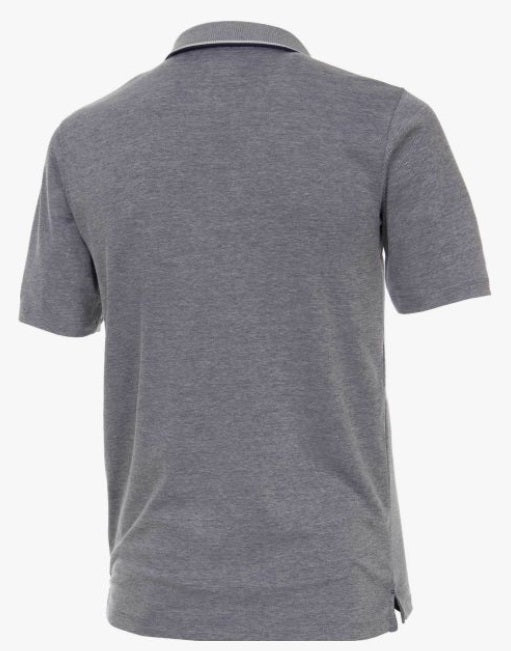 Casa Moda Polo Shirt - 105 Grey Dark Blue