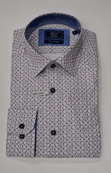 Daniel Grahame Long Sleeve Casual Shirt 18 - White
