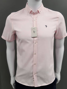 Tom Penn Short Sleeve Shirt 452 - Pink