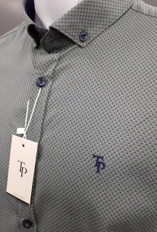 Tom Penn Short Sleeve Shirt 511 - Green