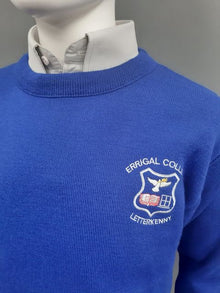 Errigal College Unisex School Jumper - Blue