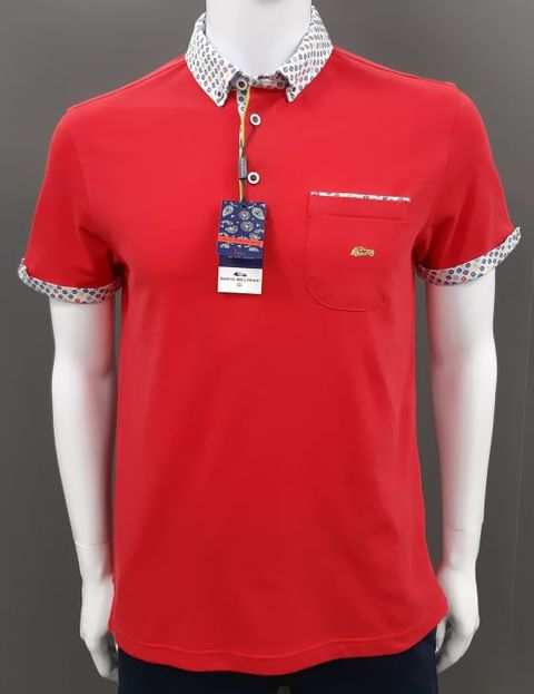 Dario Beltran Polo Shirt - 232 Red