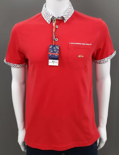 Dario Beltran Polo Shirt - 232 Red