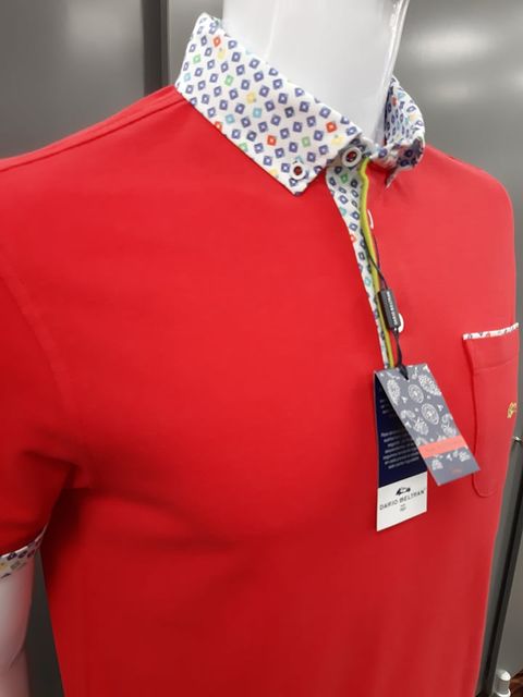 Dario Beltran Polo Shirt - 232 Red