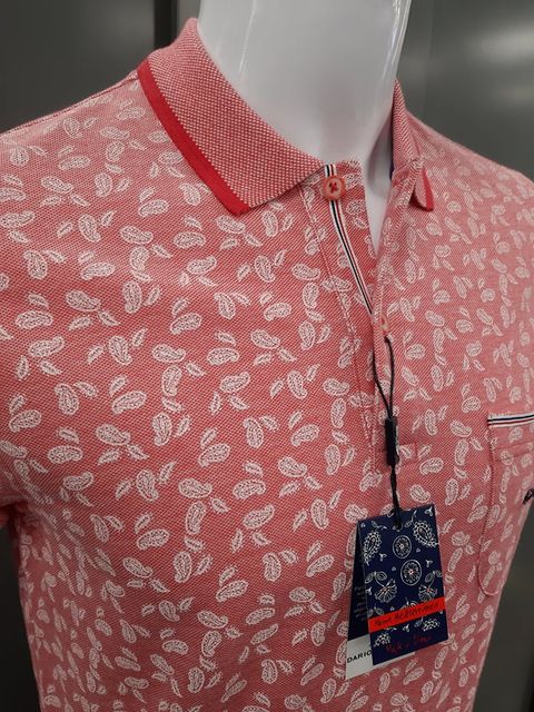 Dario Beltran Polo Shirt - 511  Pink
