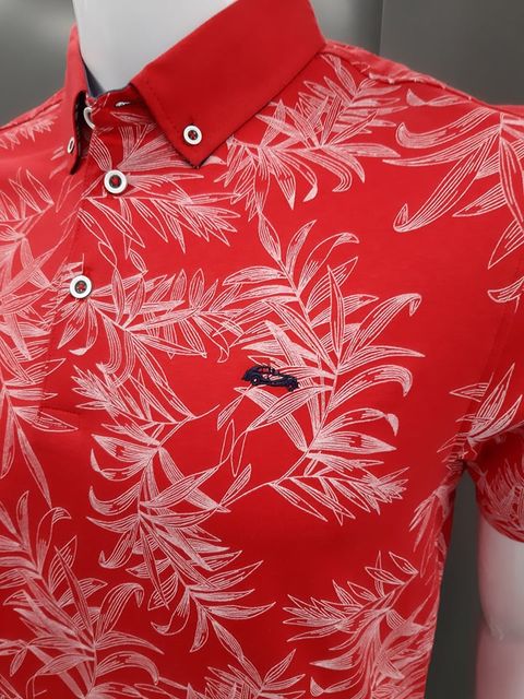 Dario Beltran Polo Shirt - 430 Red