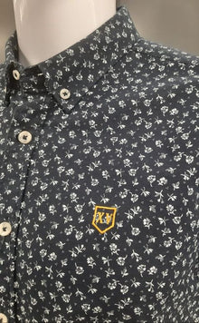 XV KINGS - Short Sleeve Shirt- Coolah  - Spring Meadow