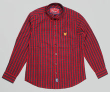 Boys Diesel Boden Shirt - 769 Red Check