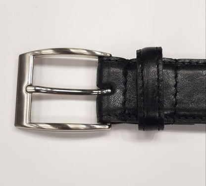 Dice Leather Belt - Black