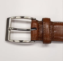 Dice Leather Belt - Tan
