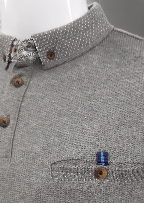 Le Shark Highway Short Sleeve Polo Shirt - Grey