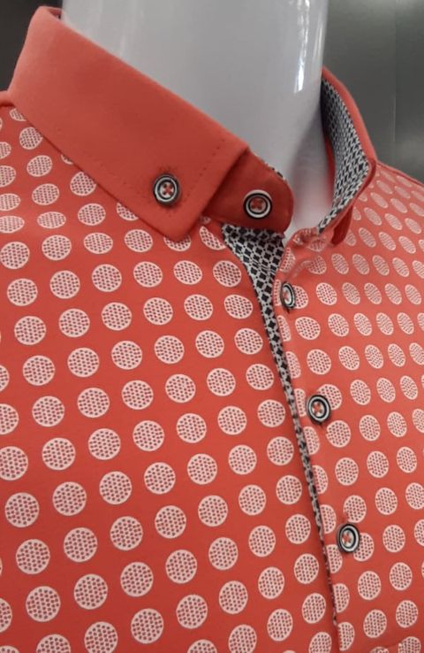 Swade Polo Shirt 350 - Emberglow Pink