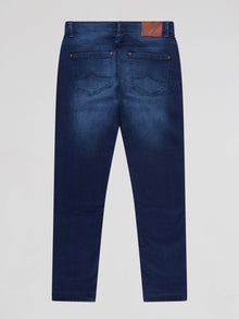 Mish Mash 1941 Bradley Boot Cut Stretch Jean - Blue Black
