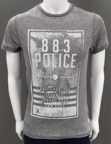 Police 883 Division T-Shirt - Grey