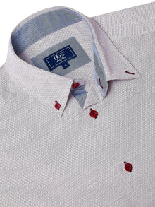 Daniel Grahame Geneva Short Sleeve Casual Shirt - Red