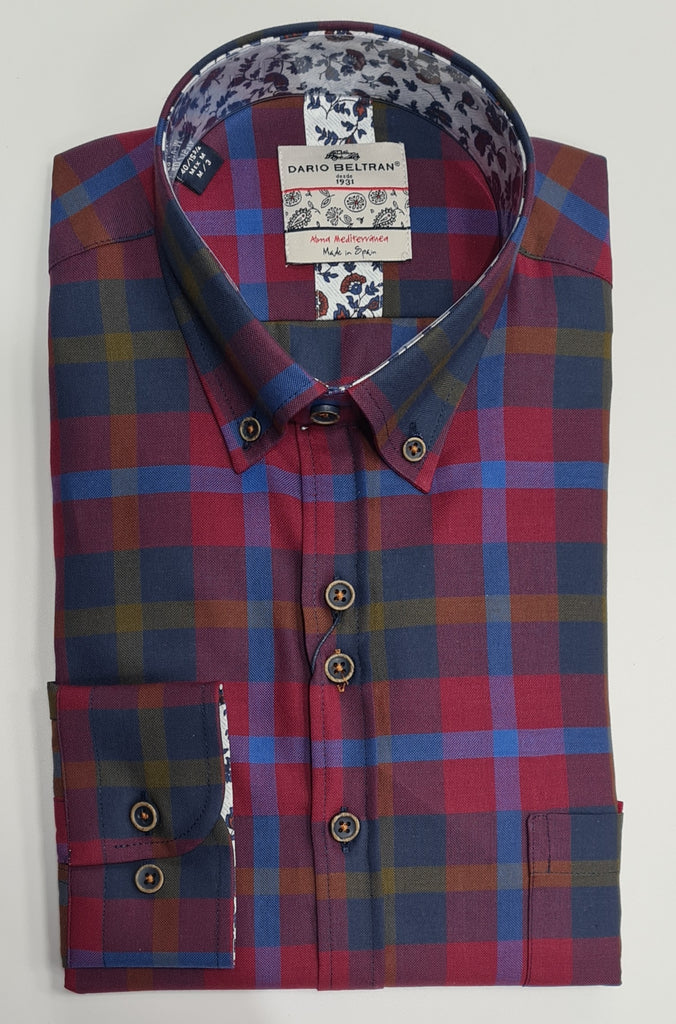 Dario Beltran Miera Shirt - 1191 Wine