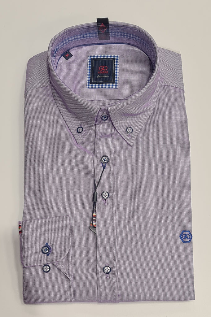 Andre Cox Long Sleeve Shirt - Lilac