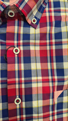 Dario Beltran Loire Short Sleeve Shirt - 2322 Red
