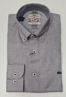 Dario Beltran Long Sleeve Shirt Viorna - 2153 Burgundy