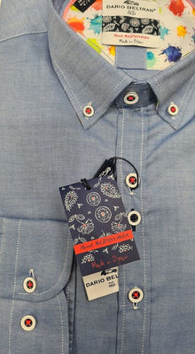 Dario Beltran Puma-NR Long Sleeve Shirt - 2095 Blue