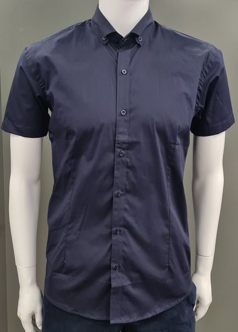 Swade Short Sleeve Shirt - 221 Navy