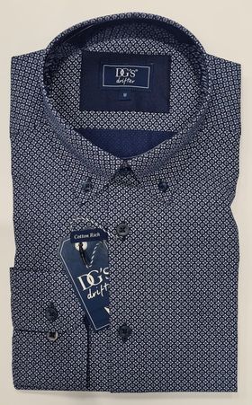 Daniel Grahame Long Sleeve Shirt - 28 Blue