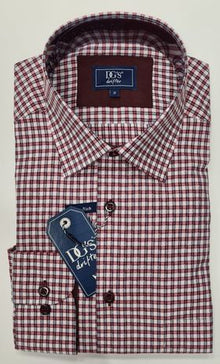 Daniel Grahame Long Sleeve Shirt - 16 Red