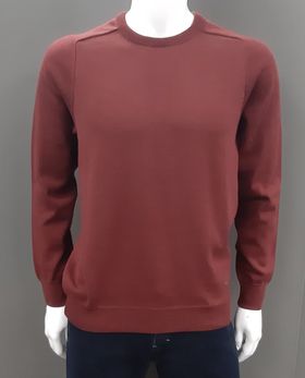 Daniel Grahame Crew Neck Sweater - 59 Dark Rust