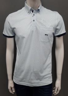 Dario Beltran Polo Shirt - 270 White/Blue