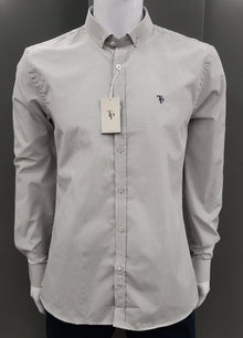 Tom Penn Long Sleeve Shirt 329 - Grey