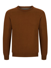 Daniel Grahame Crew Neck Sweater - 43 Light Brown