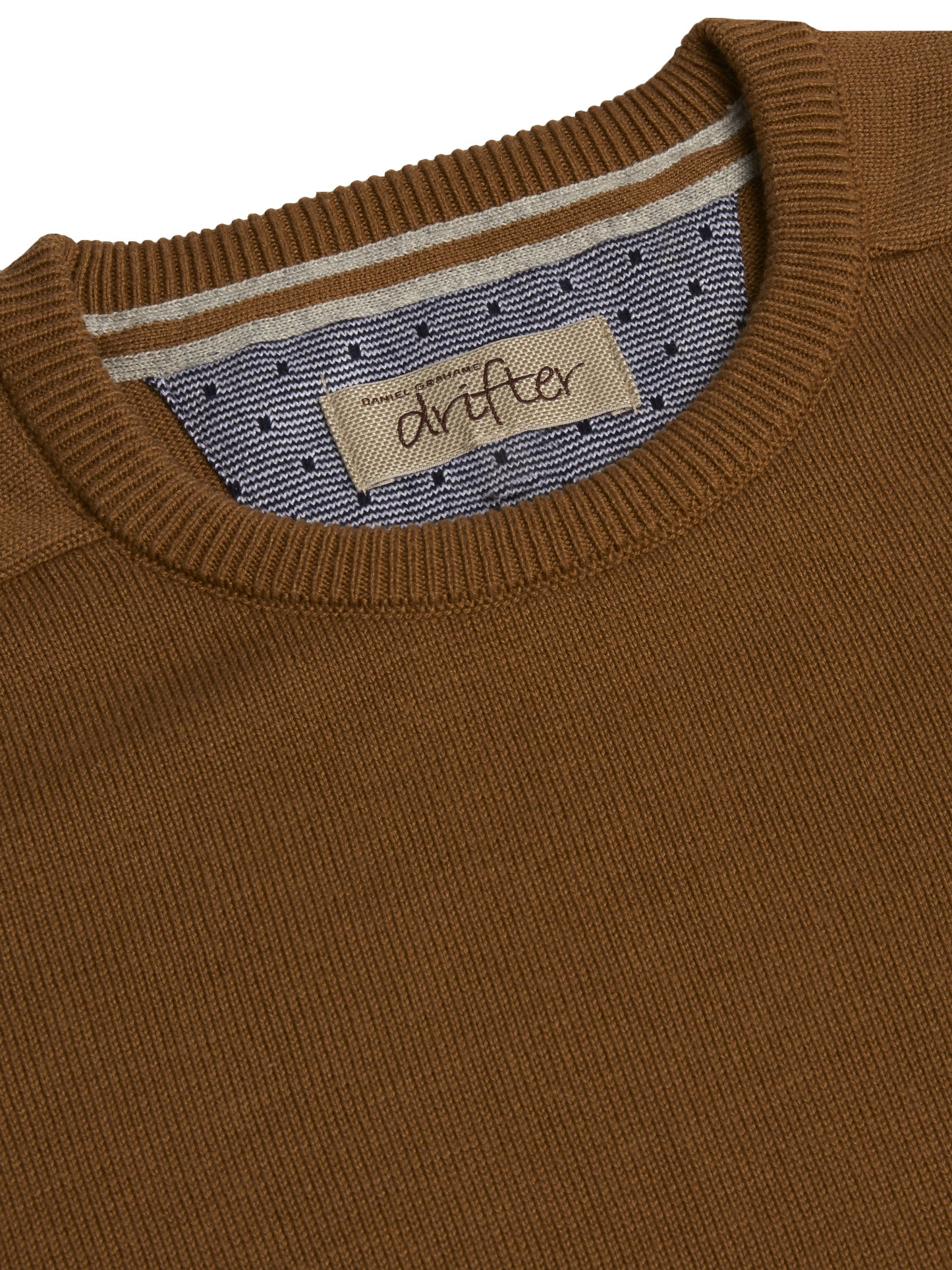 Daniel Grahame Crew Neck Sweater - 43 Light Brown