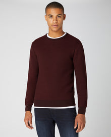 Remus Uomo Dark Red Sweater - 67 Dark Red