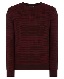 Remus Uomo Dark Red Sweater - 67 Dark Red