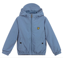 Boys Lyle & Scott Full Zip Jacket - Mid Blue