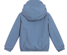 Boys Lyle & Scott Full Zip Jacket - Mid Blue
