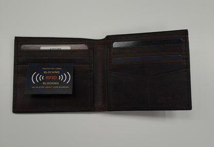 Dice Wilson Wallet In A Box 41D1085 - Brown