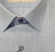 White Label Long Sleeve Tappered Fit Formal Shirt - Dark Blue