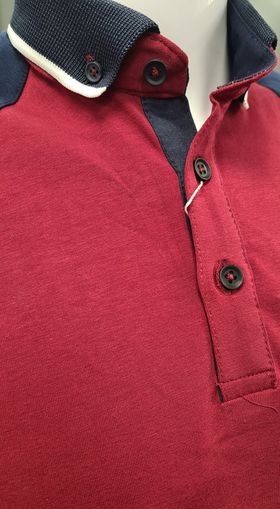 Tom Penn Polo Shirt - 836 Burgundy